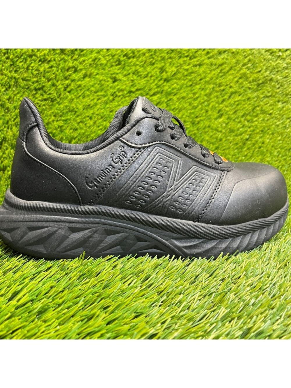 Genuine Grip 151 Womens Size 8.5 Black Composite Toe Safety Working Shoes